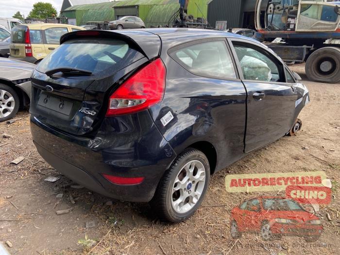 Ford Fiesta 6 1.25 16V Samochód złomowany (2012, Czarny)