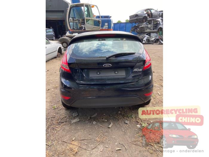 Ford Fiesta 6 1.25 16V Samochód złomowany (2012, Czarny)