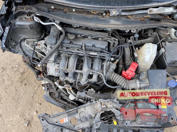 Ford Fiesta 6 1.25 16V Samochód złomowany (2012, Czarny)