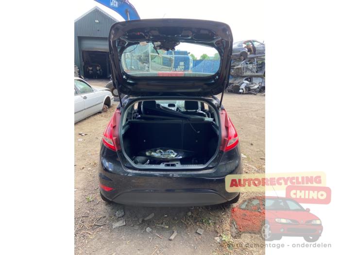 Ford Fiesta 6 1.25 16V Samochód złomowany (2012, Czarny)