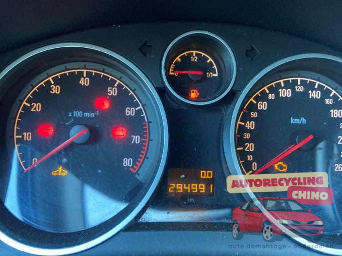 Opel Zafira 1.8 16V Ecotec Sloopvoertuig (2007, Zwart)