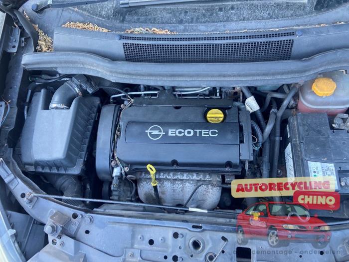 Opel Zafira 1.8 16V Ecotec Sloopvoertuig (2007, Zwart)