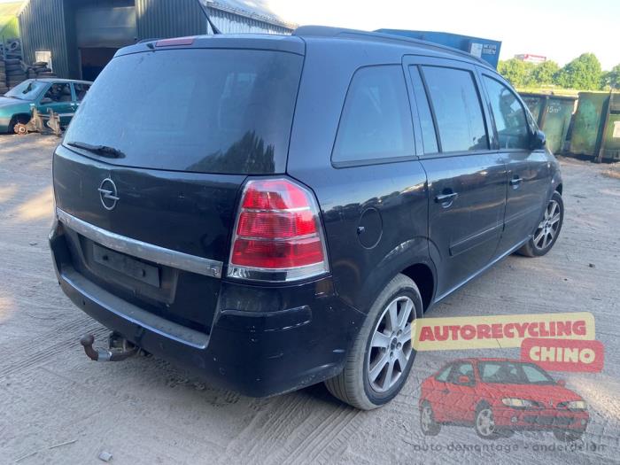 Opel Zafira 1.8 16V Ecotec Sloopvoertuig (2007, Zwart)