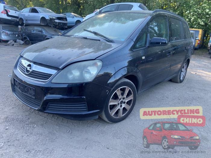 Opel Zafira 1.8 16V Ecotec Sloopvoertuig (2007, Zwart)