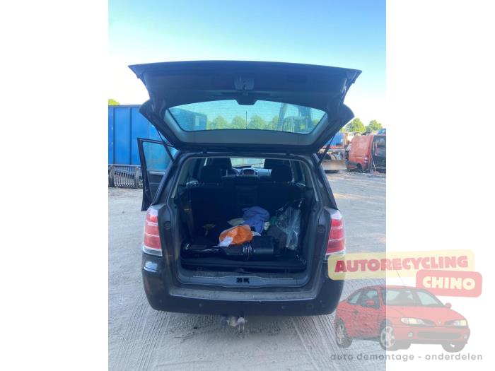 Opel Zafira 1.8 16V Ecotec Sloopvoertuig (2007, Zwart)