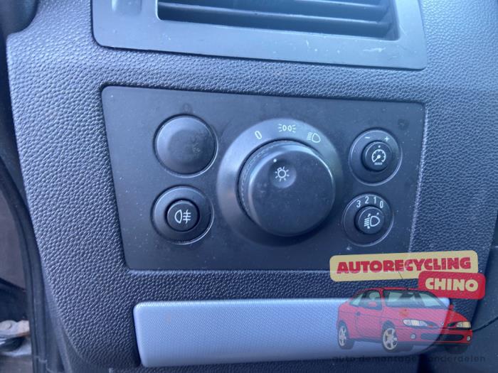 Opel Zafira 1.8 16V Ecotec Sloopvoertuig (2007, Zwart)