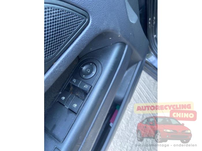 Opel Zafira 1.8 16V Ecotec Sloopvoertuig (2007, Zwart)