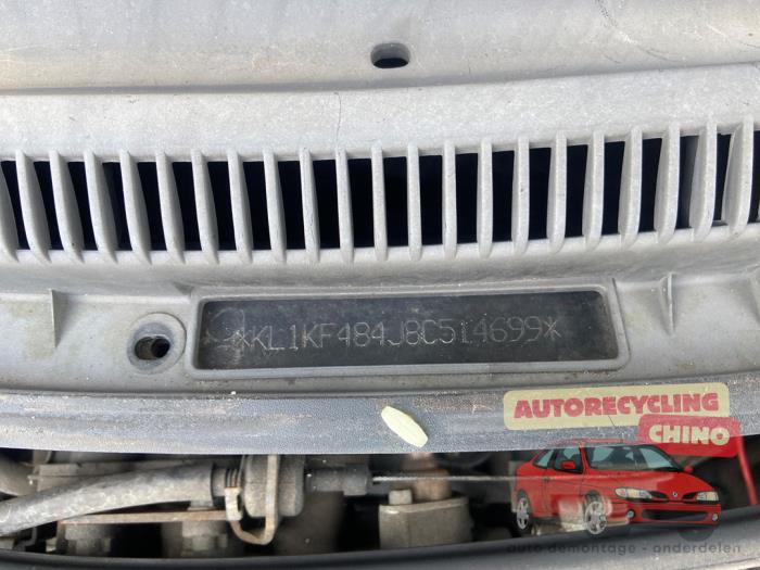 Chevrolet Matiz 0.8 S,SE Sloopvoertuig (2008, Zwart)