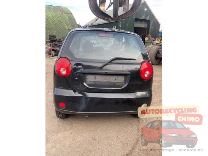 Chevrolet Matiz 0.8 S,SE Sloopvoertuig (2008, Zwart)
