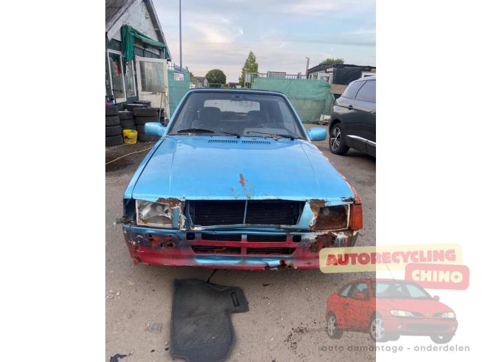 Ford Escort 3 1.3 Sloopvoertuig (1985, Rood)