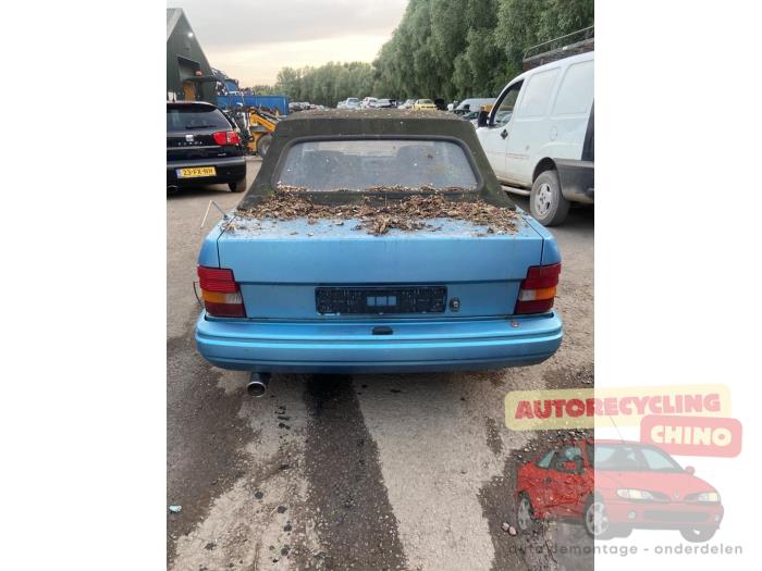 Ford Escort 3 1.3 Sloopvoertuig (1985, Rood)