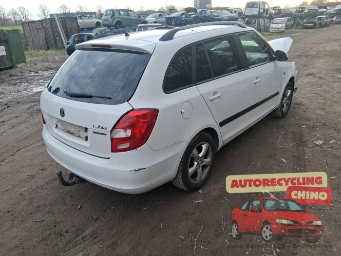Skoda Fabia II Combi 1.2 TDI 12V Greenline Sloopvoertuig (2012, Wit)
