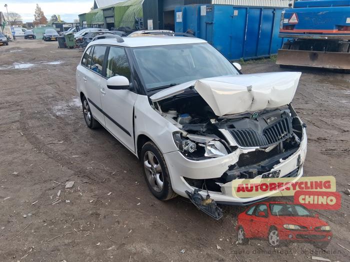 Skoda Fabia II Combi 1.2 TDI 12V Greenline Sloopvoertuig (2012, Wit)