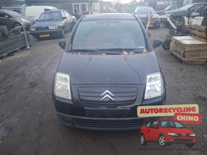 Citroen C2 1.1 Samochód złomowany (2004, Czarny)