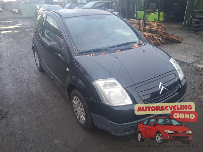 Citroen C2 1.1 Samochód złomowany (2004, Czarny)