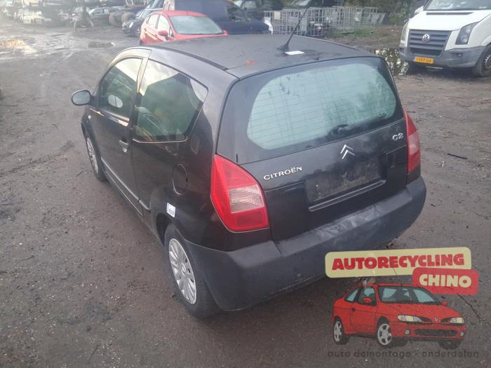 Citroen C2 1.1 Samochód złomowany (2004, Czarny)