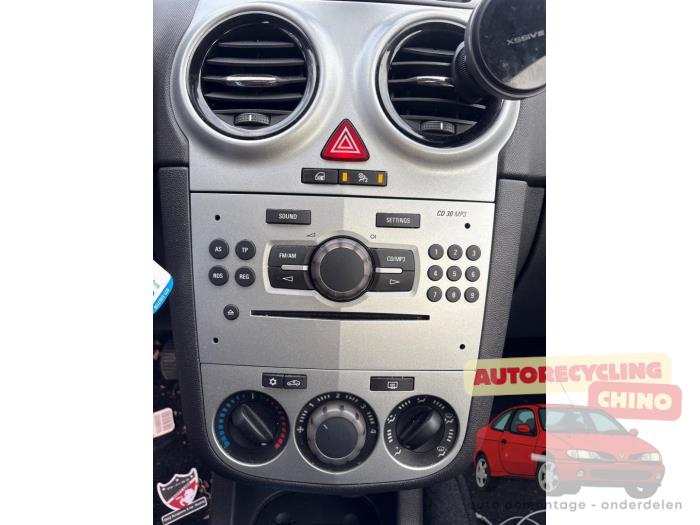 Opel Corsa D 1.4 16V Twinport Sloopvoertuig (2009, Grijs)