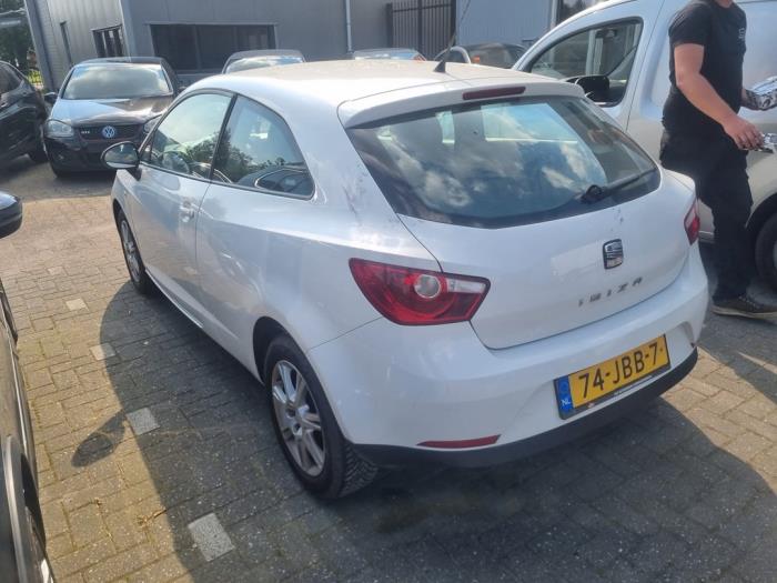 Seat Ibiza IV SC 1.9 TDI 90 Sloopvoertuig (2009, Wit)
