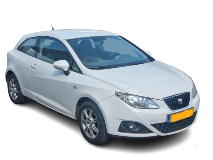 Seat Ibiza IV SC 1.9 TDI 90 Sloopvoertuig (2009, Wit)
