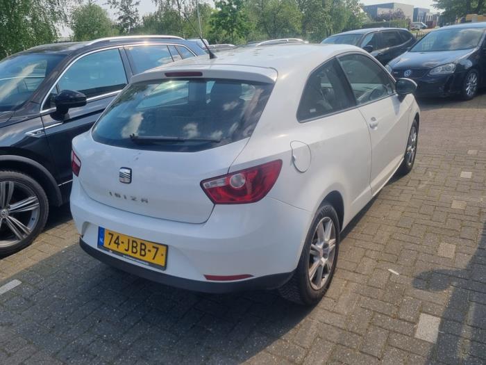 Seat Ibiza IV SC 1.9 TDI 90 Sloopvoertuig (2009, Wit)