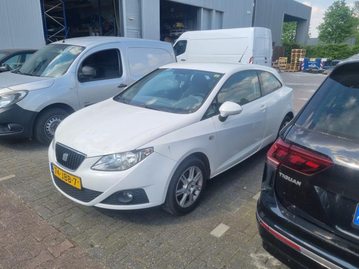 Seat Ibiza IV SC 1.9 TDI 90 Sloopvoertuig (2009, Wit)
