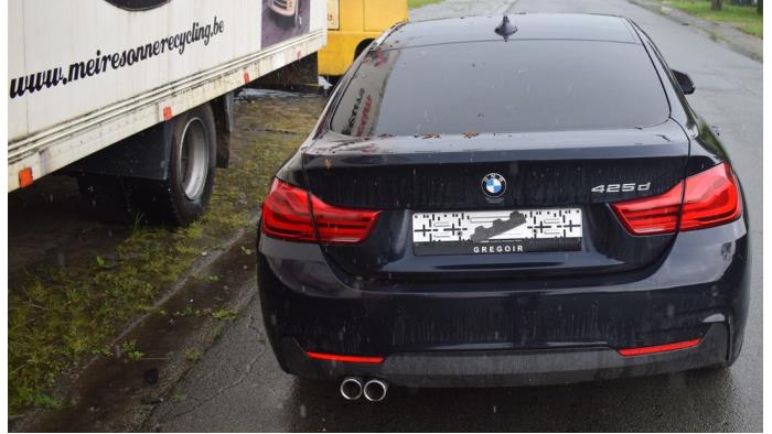 BMW 4 serie 425d 2.0 16V Sloopvoertuig (2017, Zwart)