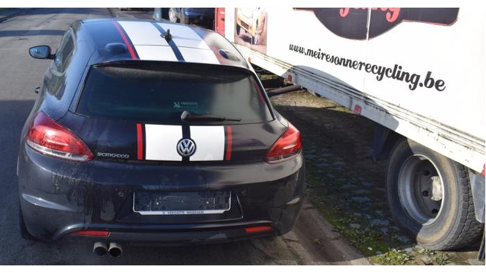 Volkswagen Scirocco 2.0 TDI 16V Sloopvoertuig (2013, Zwart)