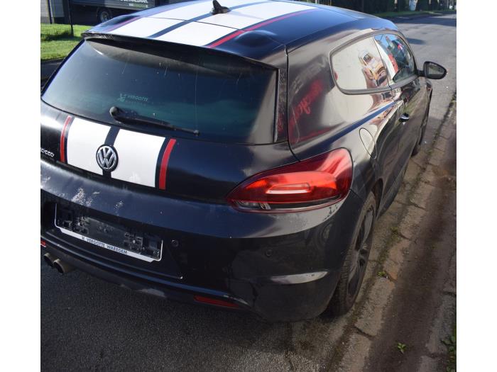 Volkswagen Scirocco 2.0 TDI 16V Sloopvoertuig (2013, Zwart)