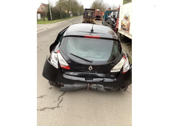 Renault Megane III Berline 1.5 dCi 110 Sloopvoertuig (2012, Zwart)