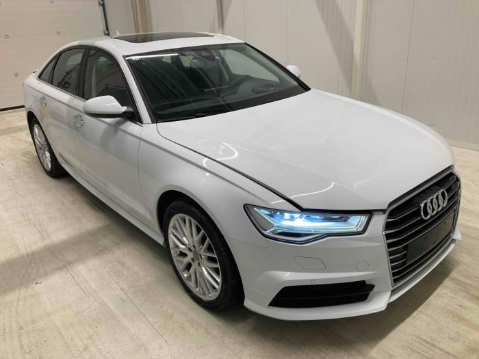 Audi A6 2.0 TDI 16V Skrotfordon (2017, METALLIC WIT)