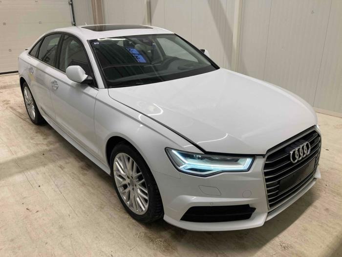 Audi A6 2.0 TDI 16V Skrotfordon (2017, METALLIC WIT)