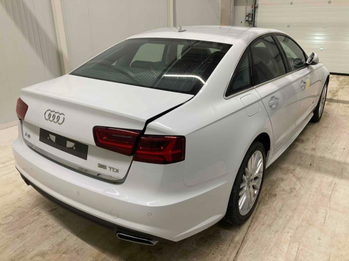Audi A6 2.0 TDI 16V Skrotfordon (2017, METALLIC WIT)