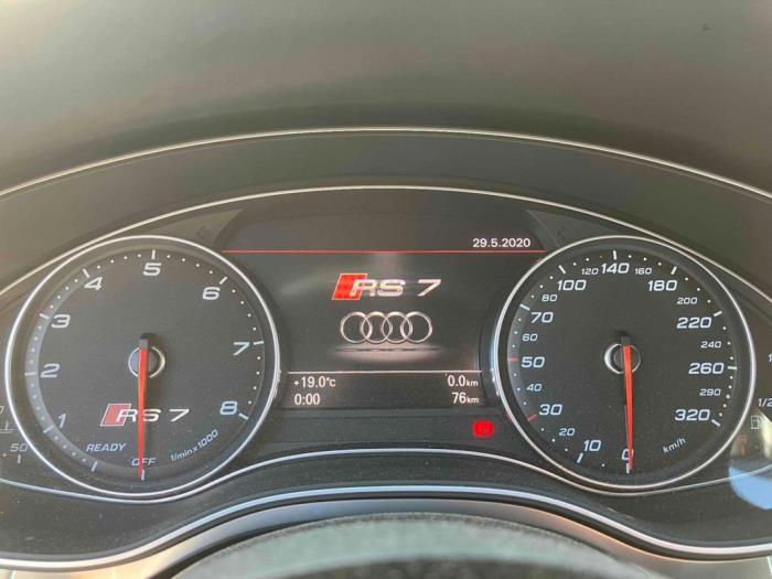 Audi RS7 Sportback 4.0 V8 TFSI Performance 32V Vehículo de desguace (2017, Metálico, Blanco)