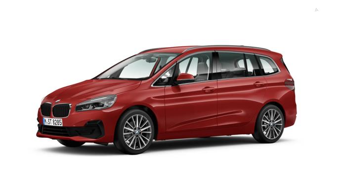 BMW 2 serie Gran Tourer 220i 2.0 TwinPower Turbo 16V Salvage vehicle (2016, Metallic, Red)