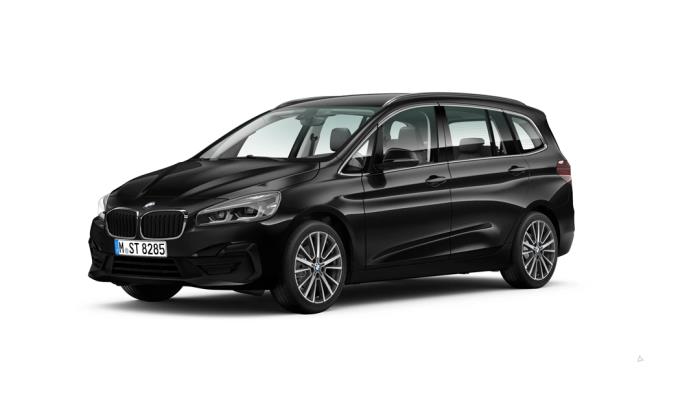 BMW 2 serie Gran Tourer 220dA xDrive 2.0 TwinPower Turbo 16V Skrotfordon (2016, METALLIC ZWART)