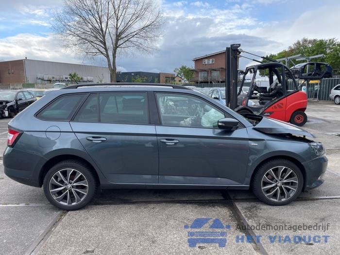 Skoda Fabia III Combi 1.2 TSI 16V Greentech Sloopvoertuig (2017, Grijs)