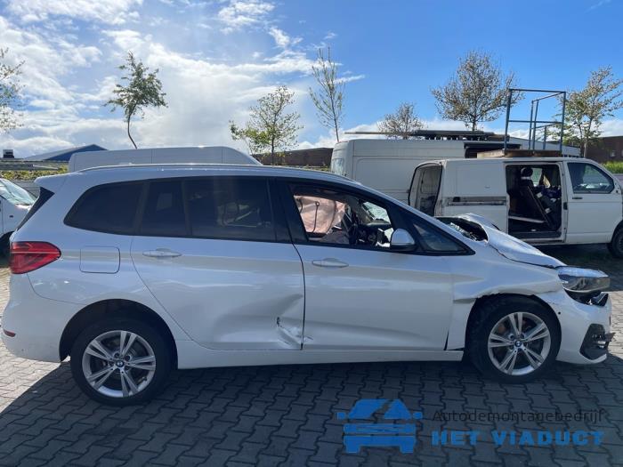 BMW 2 serie Gran Tourer 220dA xDrive 2.0 TwinPower Turbo 16V Skrotfordon (2018, WIT)