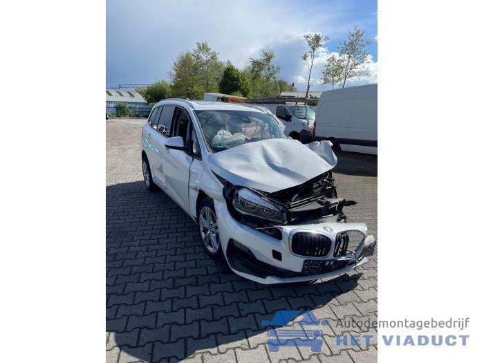BMW 2 serie Gran Tourer 220dA xDrive 2.0 TwinPower Turbo 16V Skrotfordon (2018, WIT)