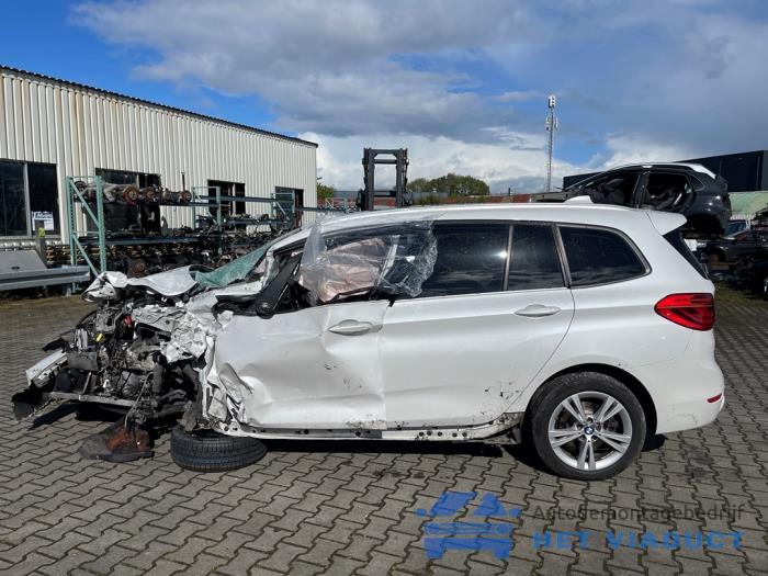 BMW 2 serie Gran Tourer 220dA xDrive 2.0 TwinPower Turbo 16V Skrotfordon (2018, WIT)