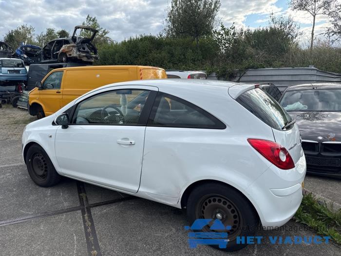 Opel Corsa D 1.3 CDTi 16V ecoFLEX Sloopvoertuig (2012, Wit)