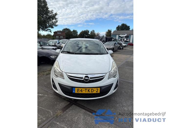 Opel Corsa D 1.3 CDTi 16V ecoFLEX Sloopvoertuig (2012, Wit)
