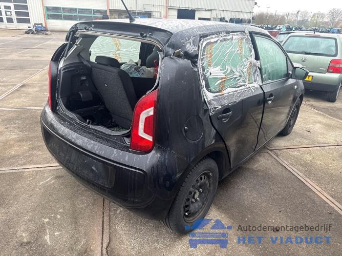 Volkswagen Up! 1.0 12V 60 Skrotfordon (2015, ZWART)