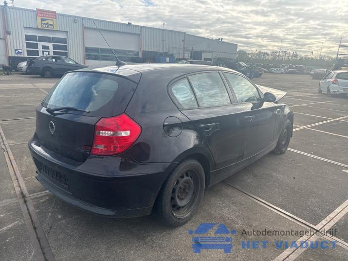 BMW 1 serie 116d 16V Sloopvoertuig (2009, Zwart)