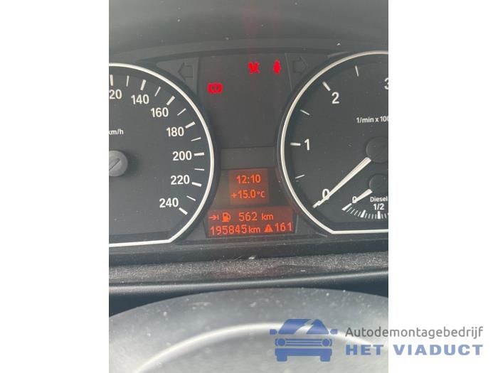 BMW 1 serie 116d 16V Sloopvoertuig (2009, Zwart)