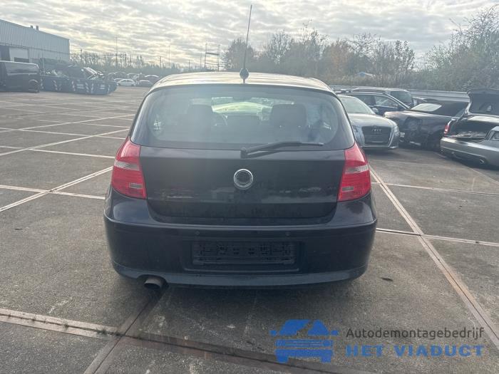 BMW 1 serie 116d 16V Sloopvoertuig (2009, Zwart)