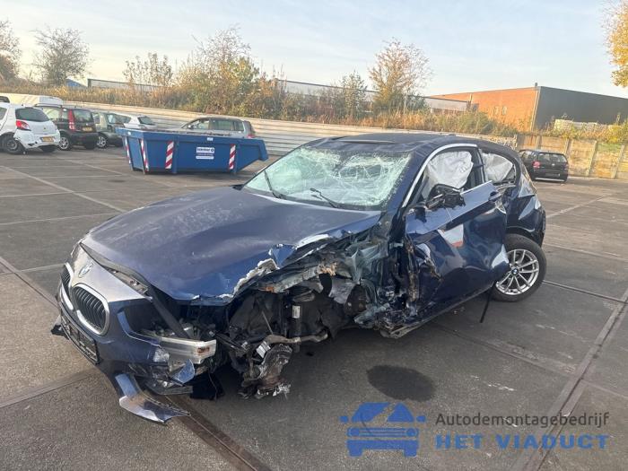 BMW 1 serie 120d TwinPower Turbo 2.0 16V Sloopvoertuig (2018, Blauw)