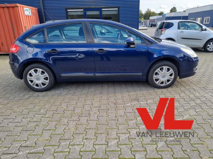Citroen C4 Berline 1.6 16V Sloopvoertuig (2007, Blauw)