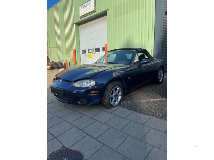 Mazda MX-5 1.6i 16V Sloopvoertuig (2001, Donker, Blauw)