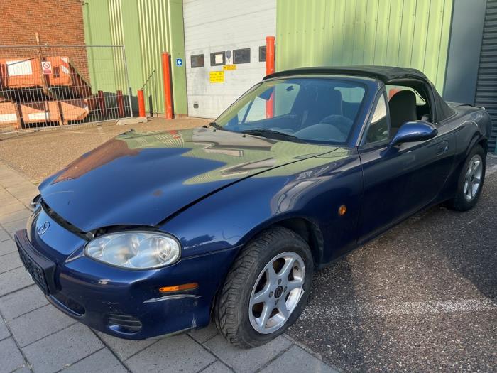 Mazda MX-5 1.6i 16V Sloopvoertuig (2001, Donker, Blauw)