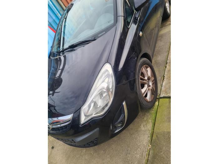 Opel Corsa D 1.2 ecoFLEX Sloopvoertuig (2012, Zwart)